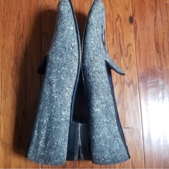 HADLEIGHS Tweed Monogram Slipper size 40.5 - Picture 5 of 10